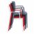 Lisa Outdoor Dining Arm Chair Red ISP126-RED #6