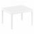 Lucy Conversation Set with Sky 24" Side Table White S129109-WHI #3