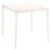 Mango 28" Square Outdoor Dining Table Beige ISP800