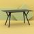 Max Rectangle Table 55 inch Black ISP746-BLA #4