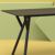 Max Rectangle Table 55 inch Black ISP746-BLA #5