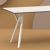 Max Rectangle Table 71 inch White ISP748-WHI #5
