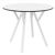 Max Round Table 35 inch White ISP744