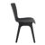 Mio PP Dining Chair with Black Legs and Black Seat ISP094-BLA-BLA #5