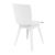 Mio PP Dining Chair with White Legs and White Seat ISP094-WHI-WHI #2