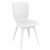 Mio PP Dining Set with Sky 31" Square Table White S094106-WHI-WHI #2
