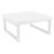 Mykonos 2 Person Lounge Set White with Natural Cushion ISP131S3-WHI-CNA #3