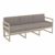 Mykonos Patio Sofa Taupe with Taupe Cushion ISP1313