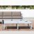 Mykonos Rectangle Outdoor Coffee Table Silver Gray ISP138-SIL #5