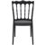 Napoleon Wedding Chair Black ISP044-BLA #3