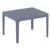 Pacific Balcony Set with Sky 24" Side Table Dark Gray and Black S023109-DGR-BLA #3