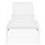Pacific Stacking Sling Chaise Lounge White - White ISP089-WHI-WHI #3