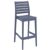 Sky Ares Square Bar Set with 2 Barstools Dark Gray ISP1161S-DGR #2