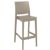 Sky Maya Square Patio Bar Set with 2 Barstools Taupe ISP1163S-DVR #2