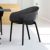 Sky Outdoor Indoor Dining Chair Black ISP102-BLA #7