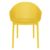 Sky Outdoor Indoor Dining Chair Yellow ISP102-YEL #3