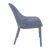 Sky Outdoor Indoor Lounge Chair Dark Gray ISP103-DGR #3