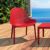 Sky Outdoor Indoor Lounge Chair Red ISP103-RED #6