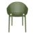 Sky Pro Stacking Outdoor Dining Chair Olive Green ISP151-OLG #4
