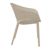 Sky Pro Stacking Outdoor Dining Chair Taupe ISP151-DVR #3