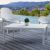Sky Rectangle Resin Outdoor Coffee Table White ISP104-WHI #5