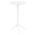 Sky Round Folding Bar Table 24 inch White ISP122