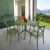 Sky Square Outdoor Dining Table 31 inch Olive Green ISP106-OLG #3