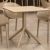 Sky Square Outdoor Dining Table 31 inch Taupe ISP106-DVR #4