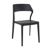 Snow Dining Set with Sky 31" Square Table Black ISP1066S-BLA #2
