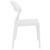 Snow Modern Dining Chair White ISP092-WHI #2