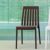 Soho Modern High-Back Dining Chair Brown ISP054-BRW #6