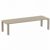 Vegas Patio Dining Table Extendable from 102 to 118 inch Taupe ISP776-DVR #3
