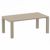 Vegas Patio Dining Table Extendable from 70 to 86 inch Taupe ISP774