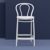 Victor Outdoor Counter Stool White ISP261-WHI #6