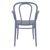Victor XL Resin Outdoor Arm Chair Dark Gray ISP253-DGR #5