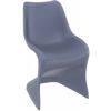 Bloom Contemporary Dining Chair Dark Gray ISP048