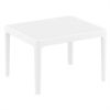 Sky Resin Outdoor Side Table White ISP109