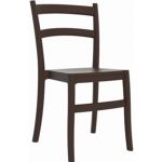 Tiffany Cafe Outdoor Dining Chair Brown ISP018