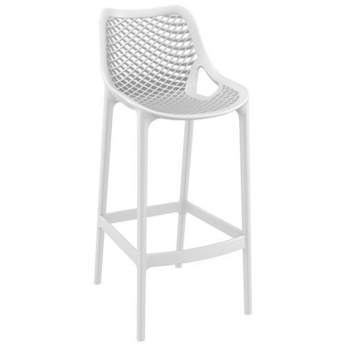 Air Outdoor Bar High Chair White ISP068-WHI
