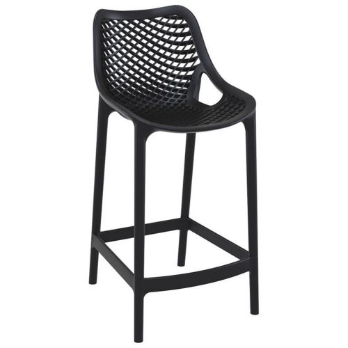 Air Outdoor Counter High Chair Black ISP067-BLA