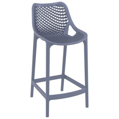 Air Outdoor Counter High Chair Dark Gray ISP067-DGR