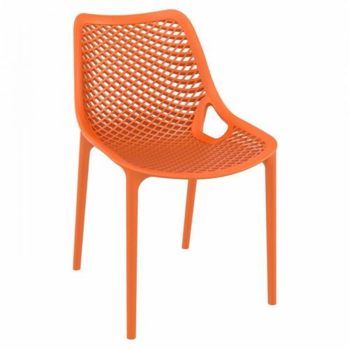 Air Outdoor Dining Chair Orange ISP014-ORA