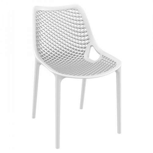 Air Outdoor Dining Chair White ISP014-WHI