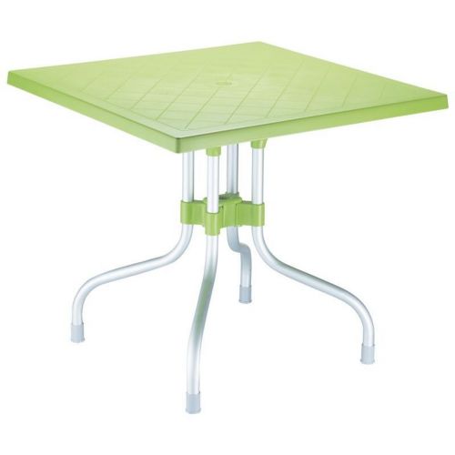 Forza Square Folding Table 31 inch - Apple Green ISP770-APP