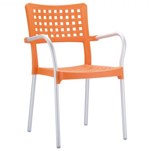 Gala Outdoor Arm Chair Orange ISP041-ORA