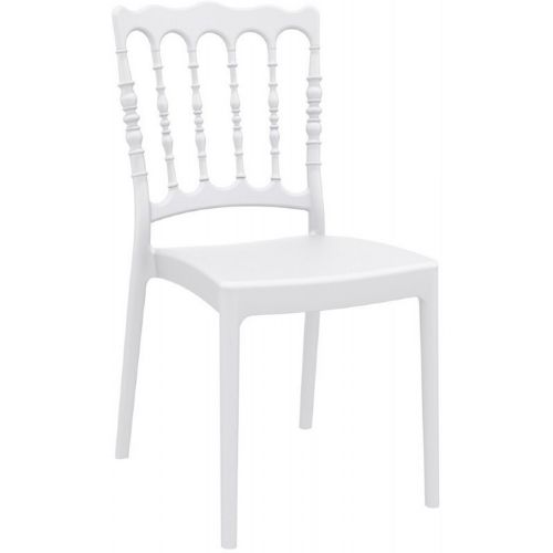 Napoleon Wedding Chair White ISP044-WHI
