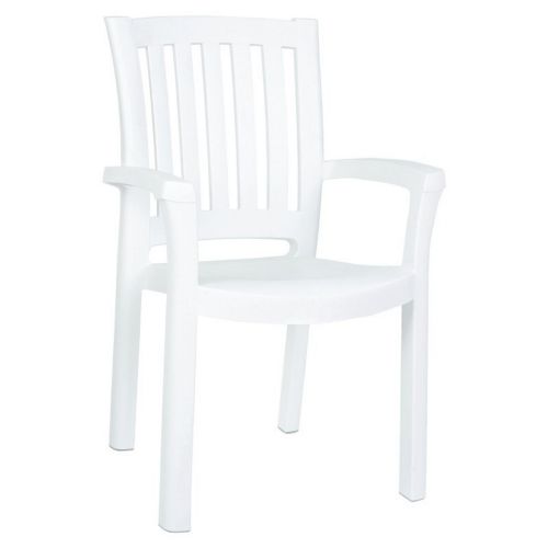 Sunshine Resin Arm Chair ISP015-WHI