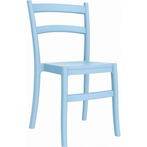 Tiffany Cafe Outdoor Dining Chair Blue ISP018-LBL