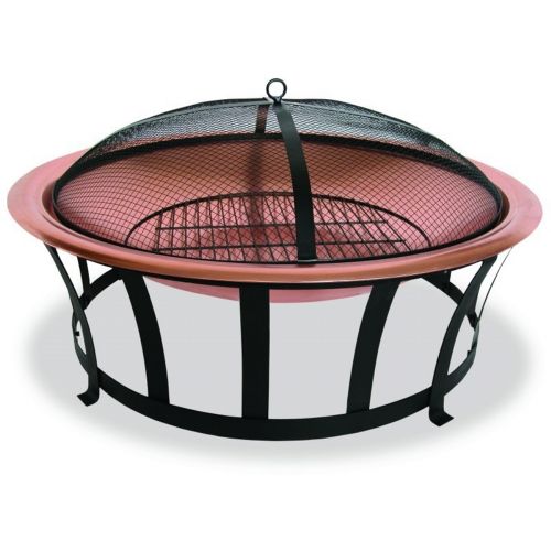 Copper Fire Pit 30 inch with Screen BRWAD517A