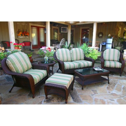 Sea Pines 6 Piece Outdoor Deep Seating Set TO-FN21500